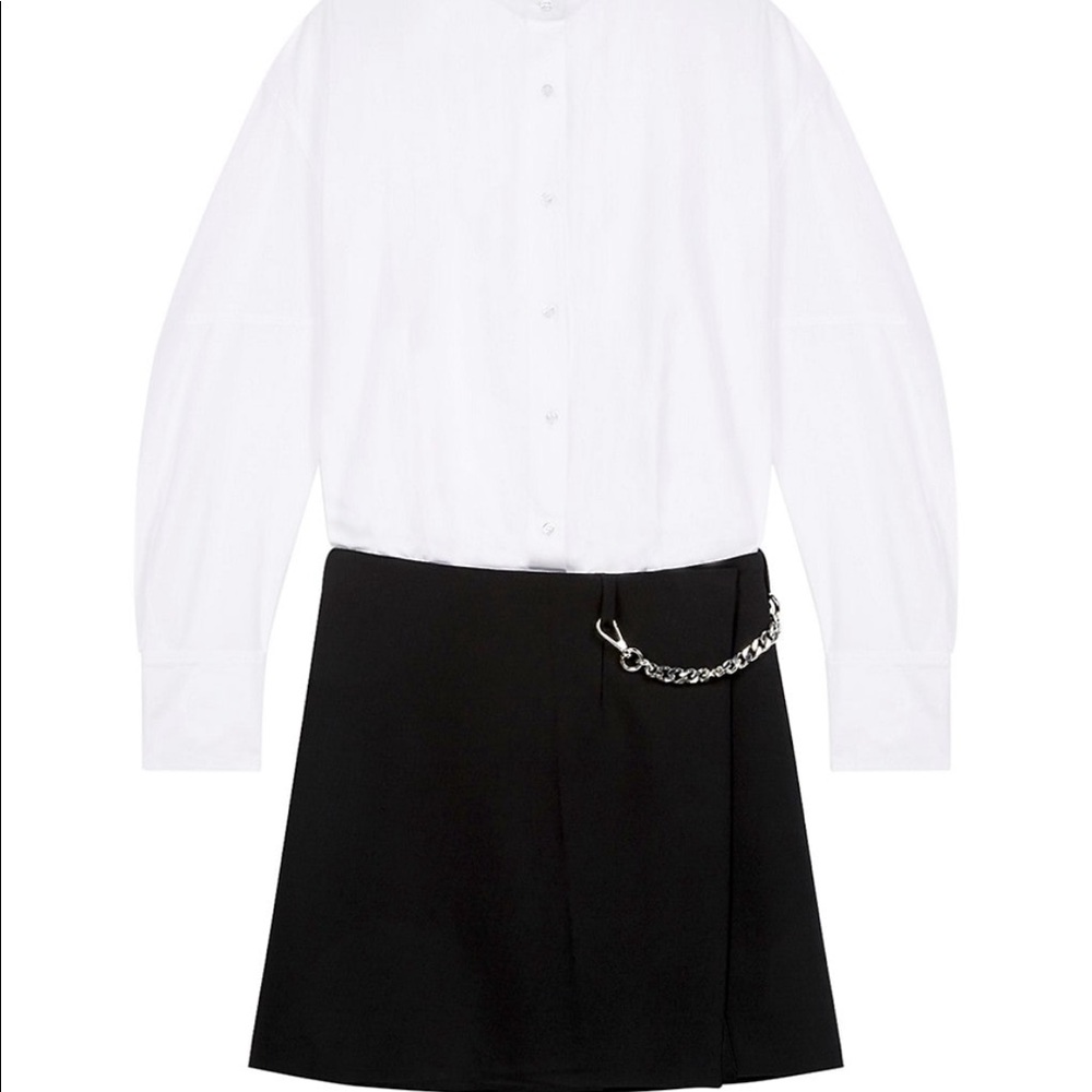 - ๐คMAJE ๐ค trompe leoil dress ( shirt dress and skirt) rajare - Picture 5 of 11